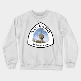 Saguaro National Park shield Crewneck Sweatshirt